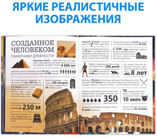 Инфографика. Суперфакты в цифрах. Энциклопедия