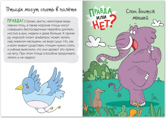 Правда или нет? Мир животных