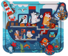 Пазл многослойный «Корабль» - Фото 3