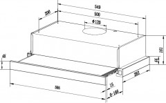 Вытяжка HBFH 60.1 X - Фото 1