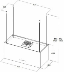 Вытяжка KHA 40828 GN - Фото 1
