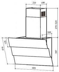 Вытяжка Rio G 600 - Фото 1