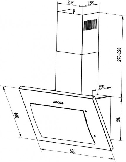 Вытяжка Mika GS 600