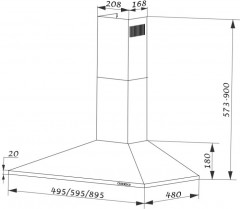 Вытяжка Cork 60 - Фото 5