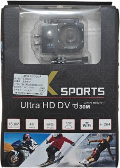 Экшн-камера Sancool Sports Cam 4K Wi Fi