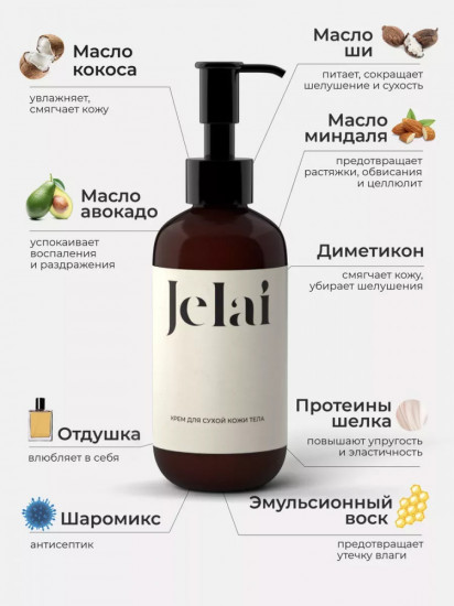 Крем для тела парфюмированный «Santal 33»