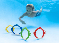 Набор для подводной игры «Кольца-рыбки» - Фото 2