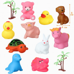 Набор игрушек для купания «На острове» - Фото 1