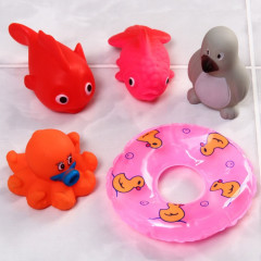 Набор игрушек для купания «Морские жители» - Фото 3