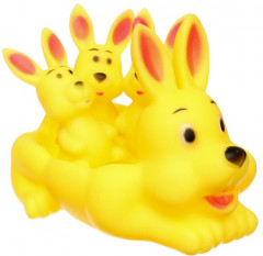 Набор игрушек для купания «Мыльница: Зайчик» - Фото 2