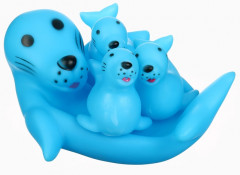 Набор игрушек для купания «Мыльница: Тюлень» - Фото 2