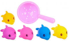 Набор игрушек для купания «Поймай дельфина» - Фото 1