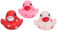 Набор игрушек для купания «Уточки сердечки» - Фото 3