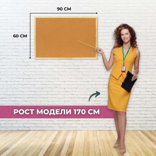 Доска пробковая «Softboard»