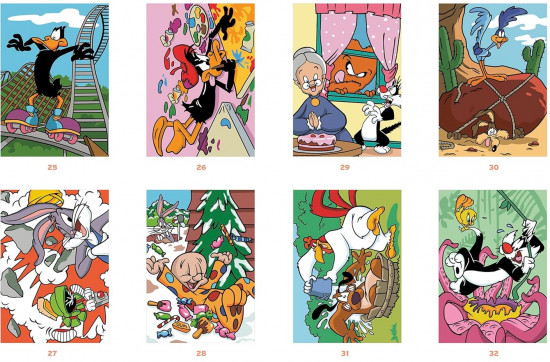 Раскраска по номерам «Looney Tunes. Tome 3»