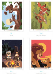 Раскраска по номерам «Coloriages mystères Disney — Saisons» - Фото 2