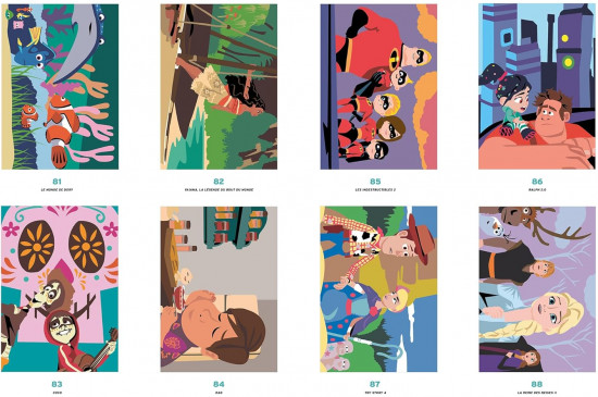 Раскраска. Coloriages au numéro Disney. Les Grands classiques. Coloriage au numéro