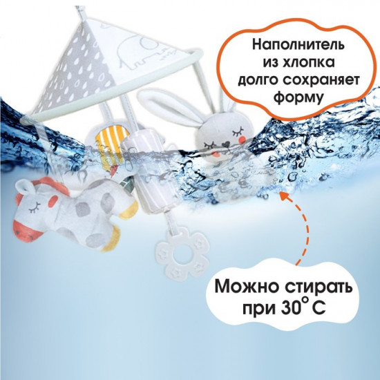 Подвеска-погремушка «Карусель Бонни»