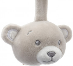 Подвеска-погремушка «Серый мишка» - Фото 2