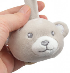 Подвеска-погремушка «Серый мишка» - Фото 4