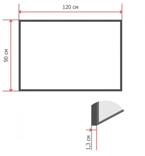 Доска пробковая «BlackFrame»