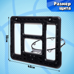 Кольцо баскетбольное с щитом «Настоящий мастер» - Фото 2