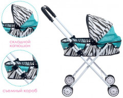 Коляска для кукол «Зебра»  - Фото 2