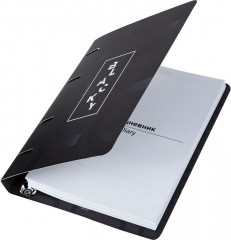 Ежедневник недатированный на кольцах «Blacky» - Фото 5