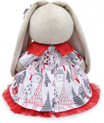 Игрушка мягкая «Зайка Ми в в платье с красным воротничком» - Фото 2