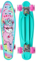 Пенниборд со световыми колесами «Единорожка» - Фото 1