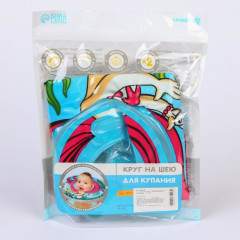 Круг для плавания новорожденных на шею «Русалочка» - Фото 4