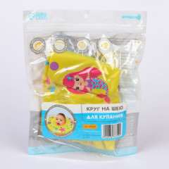 Круг для плавания новорожденных на шею «Русалочки» - Фото 4