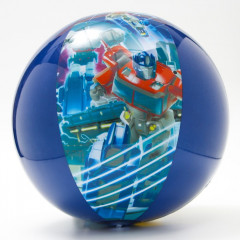 Мяч надувной детский пляжный «Трансформеры» - Фото 1