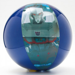 Мяч надувной детский пляжный «Трансформеры» - Фото 2