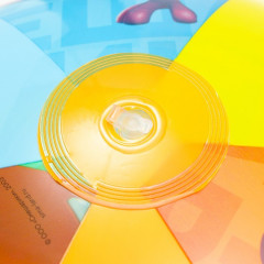 Мяч надувной детский пляжный «Смешарики» - Фото 3