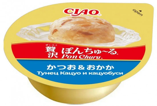 Лакомство для кошек «Суфле с тунцом магуро и кацуобуси»