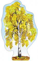 Набор вырубных плакатов для оформления интерьера «Чудесная страна Осень» - Фото 7