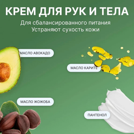 Парфюмированный крем для рук и тела «Тонка и Мускус»