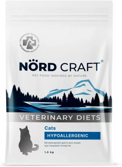 Корм сухой для кошек при пищевой аллергии «Cats Hypoallergenic»