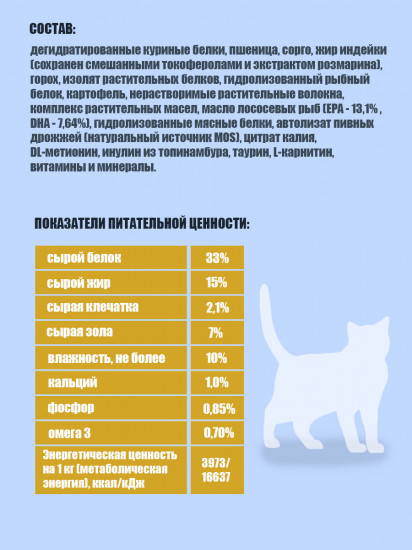 Корм сухой для кошек при оксалатном течении мочекаменной болезни «Urinary Oxalate»