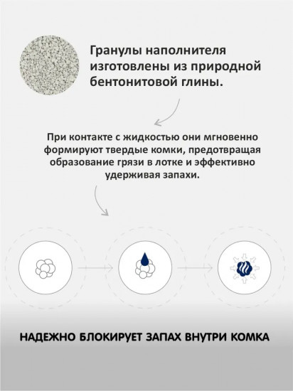 Наполнитель для кошачьего туалета «Original»
