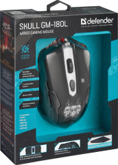 Мышь игровая Skull GM-180L - Фото 6
