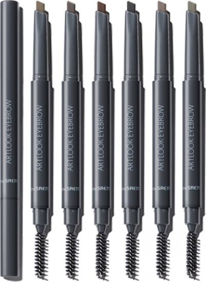 Карандаш для бровей «Saemmul Artlook Eyebrow», оттенок 04 Black Gray