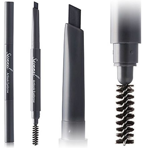 Карандаш для бровей «Saemmul Artlook Eyebrow», оттенок 04 Black Gray