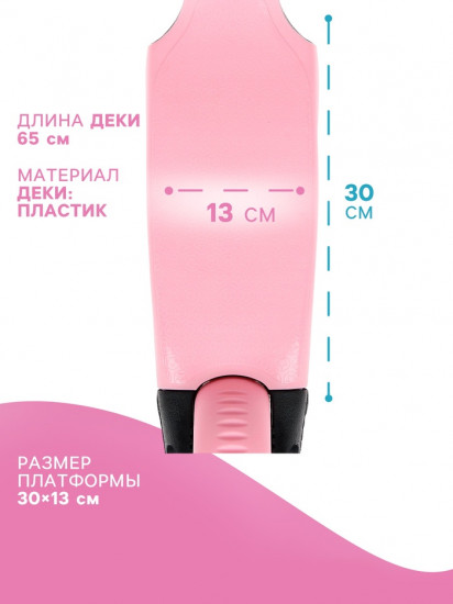 Самокат с корзинкой 2 в 1 «Kids»