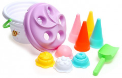 Набор игрушек для песочницы «Ведёрко с мороженым» - Фото 1