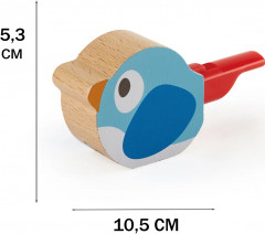 Свистулька детская «Птичка» - Фото 2