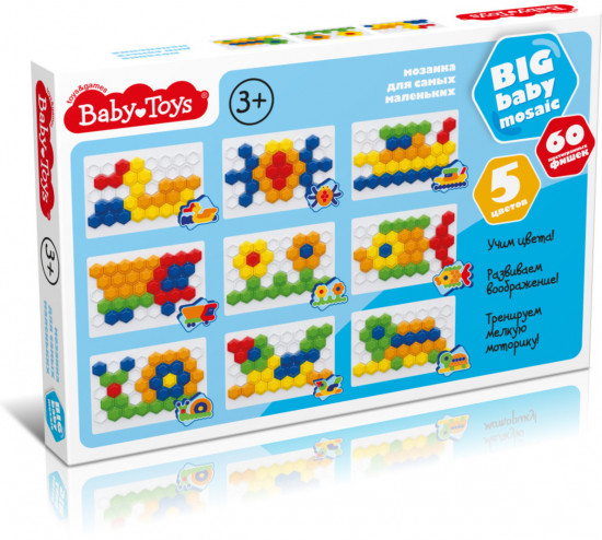 Мозаика для самых маленьких шестигранная «Big Baby Mosaic»