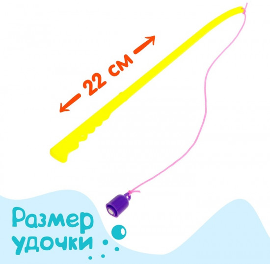 Рыбалка магнитная «Милые рыбки»