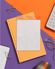 Набор бейджей вертикальных без держателя - Фото 7